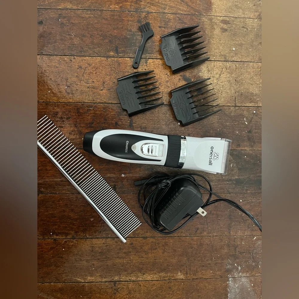 Oneisall Black and White Hair Clipper